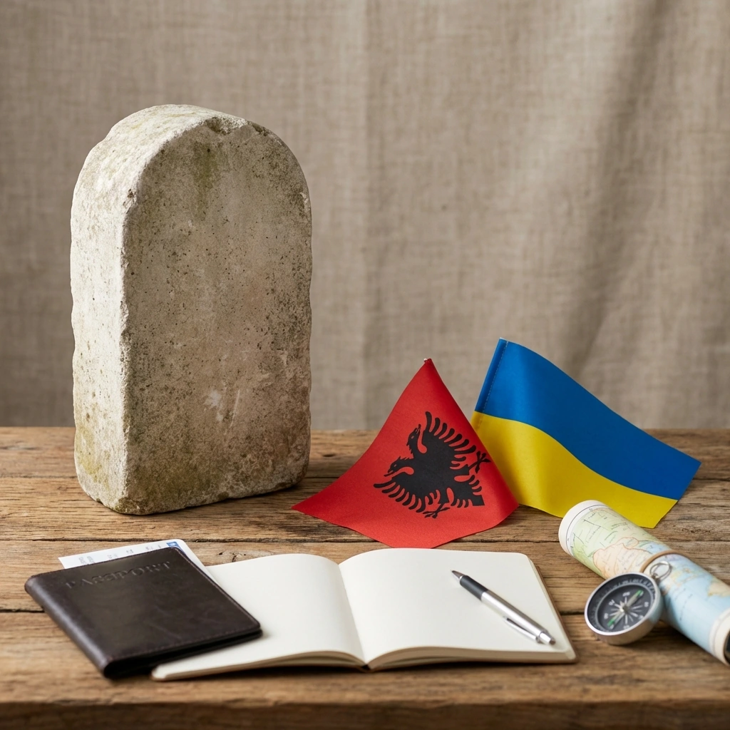 Ukraine-Einreiseführer für albanische Staatsbürger 2026