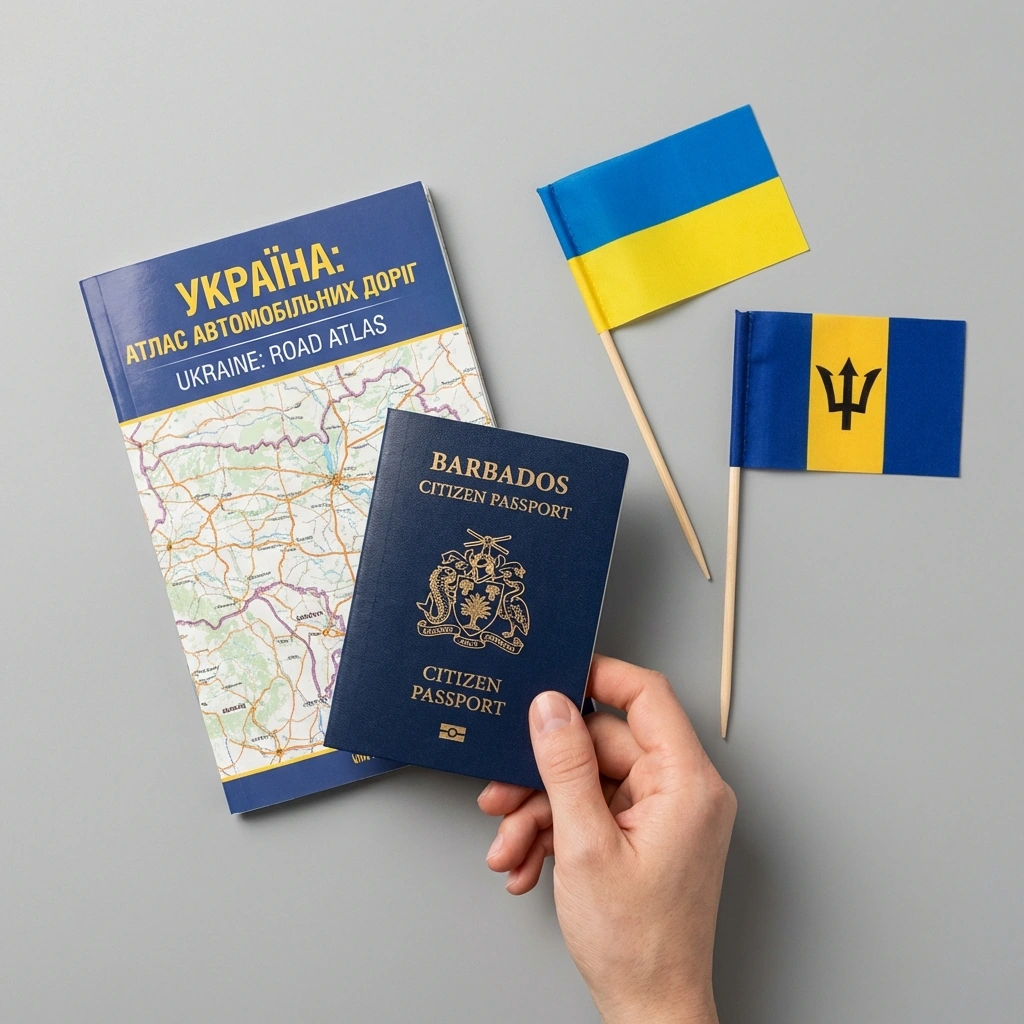 Guide d’entrée en Ukraine pour les citoyens de la Barbade 2026
