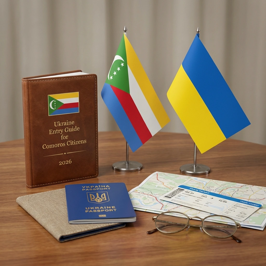 מדריך כניסה לאוקראינה לאזרחי קומורו 2026