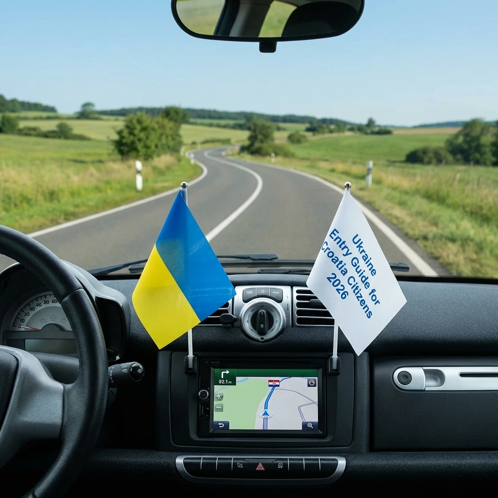 Guide d’entrée en Ukraine pour les citoyens croates 2026