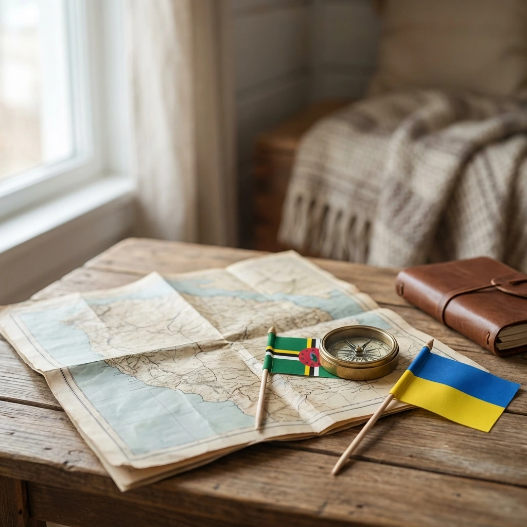 Руководство по въезду в Украину для граждан Доминики 2026