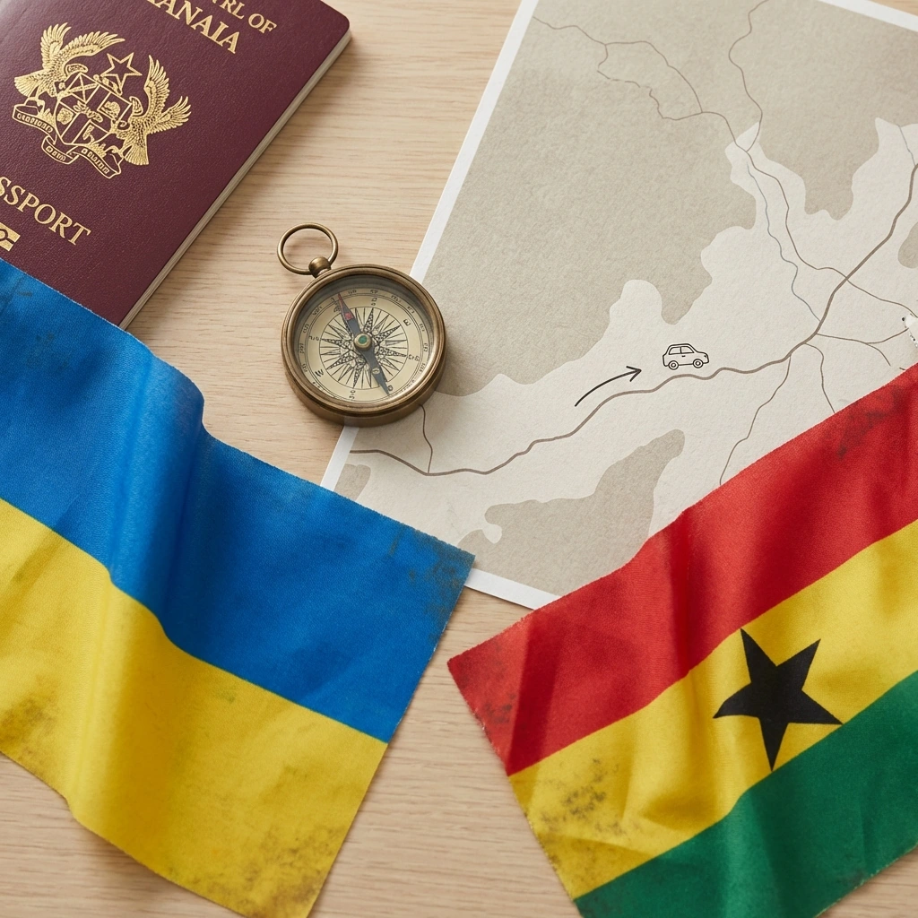 Οδηγός Εισόδου στην Ουκρανία για Πολίτες της Γκάνας 2026
