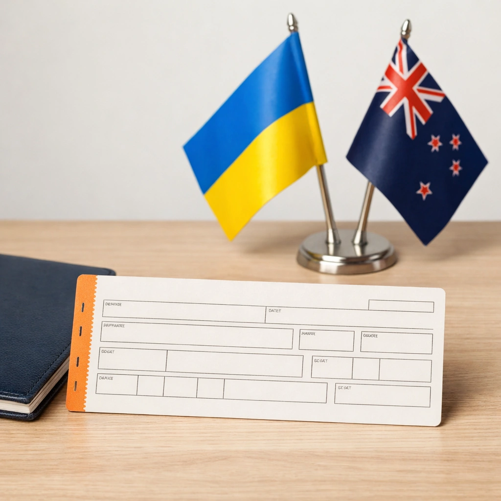 न्यूज़ीलैंड नागरिकों के लिए यूक्रेन प्रवेश गाइड 2026