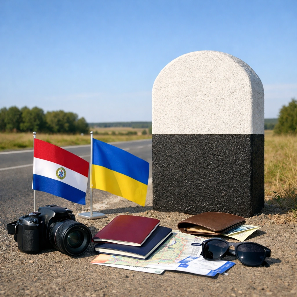 Průvodce vstupem na Ukrajinu pro občany Paraguaye 2026