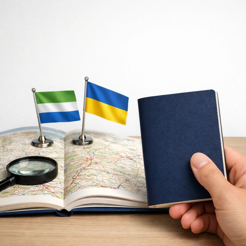 Руководство по въезду в Украину для граждан Сьерра-Леоне 2026