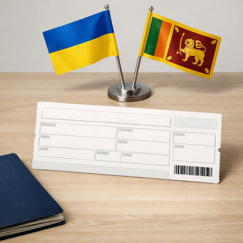 Путівник щодо в’їзду в Україну для громадян Шрі-Ланки 2026