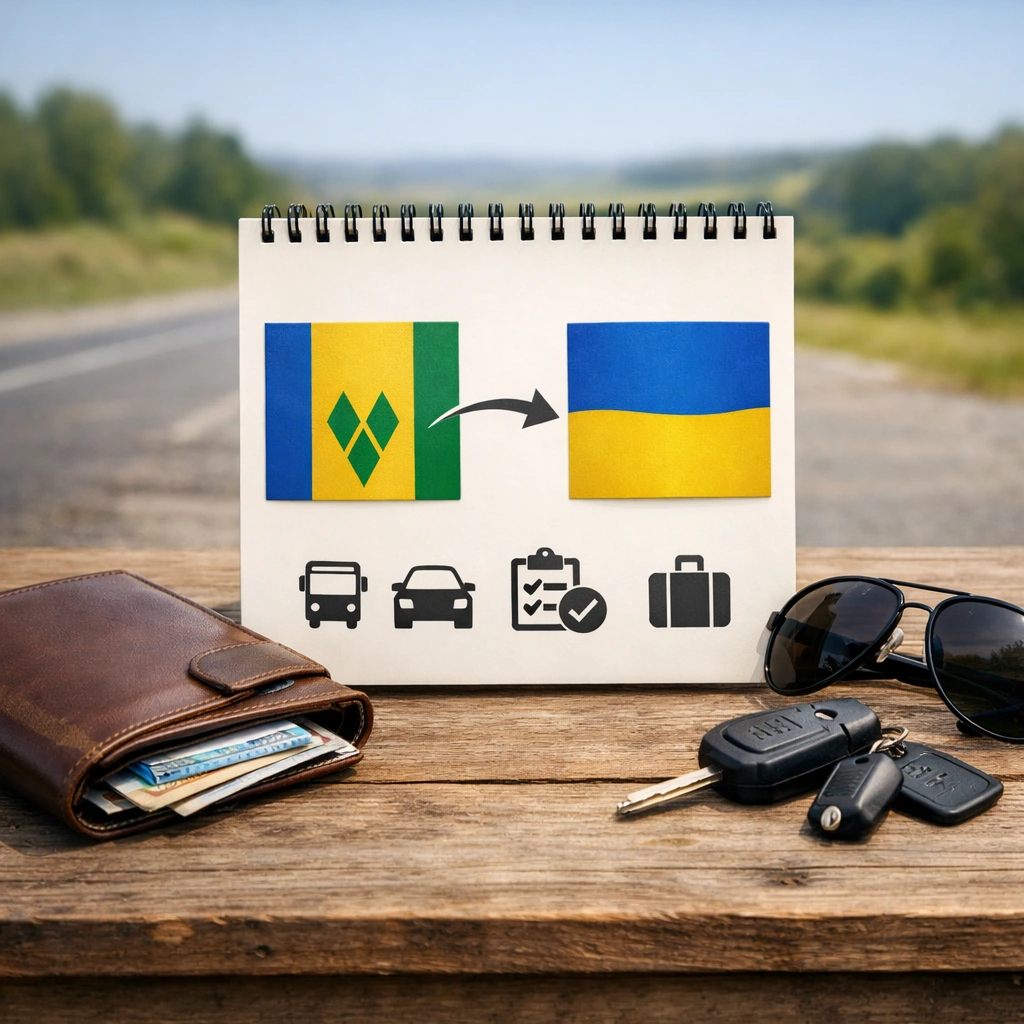Ukraine Entry Guide for St Vincent Grenadines Citizens 2026