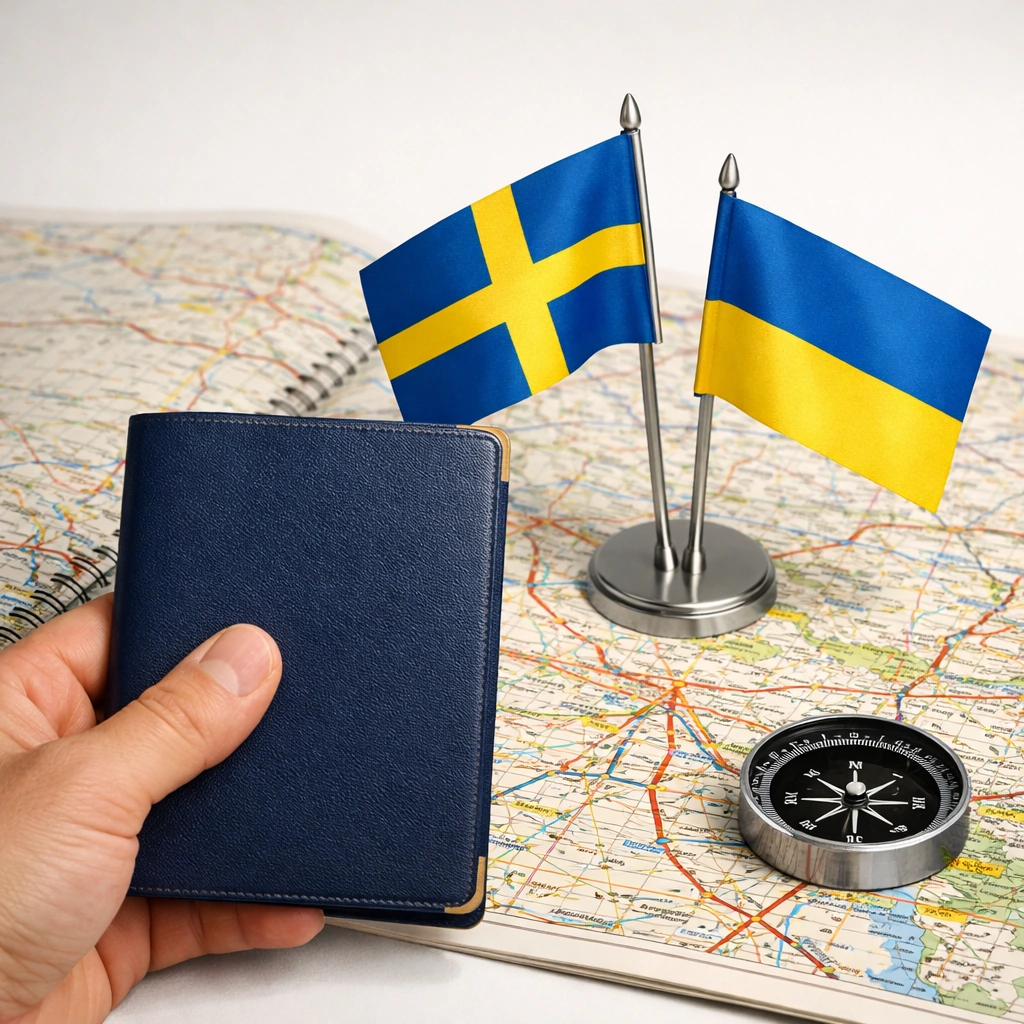 Руководство по въезду в Украину для граждан Швеции 2026