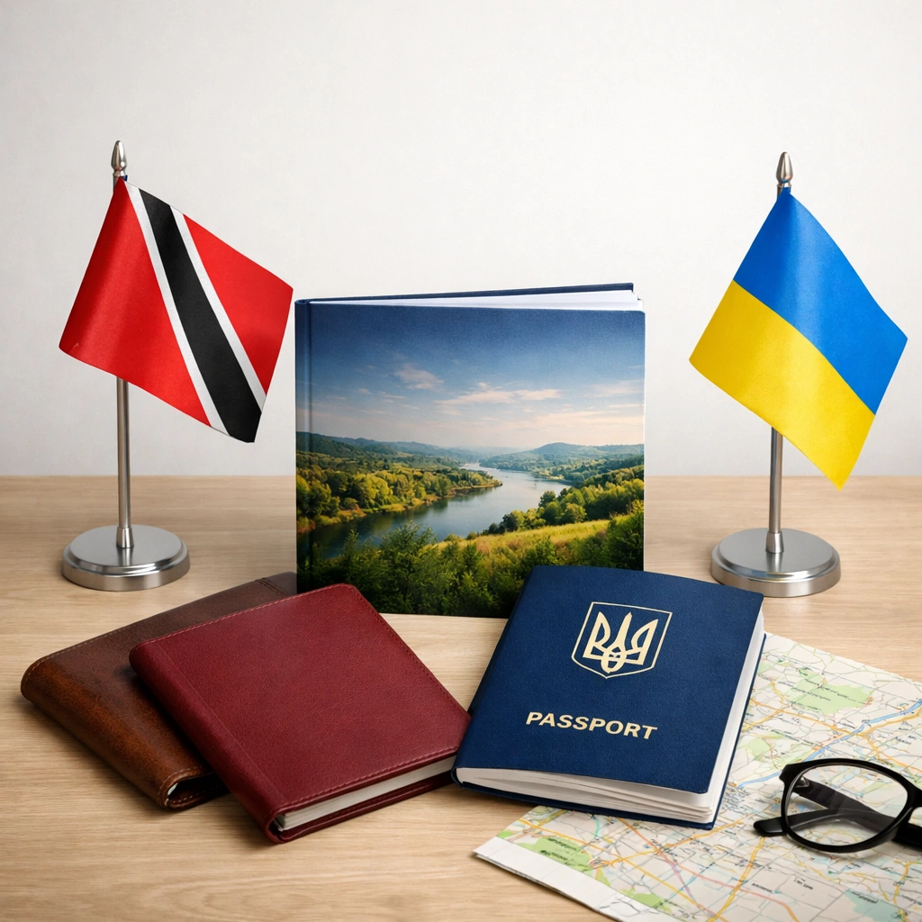 Guide d’entrée en Ukraine pour les citoyens de Trinité-et-Tobago 2026