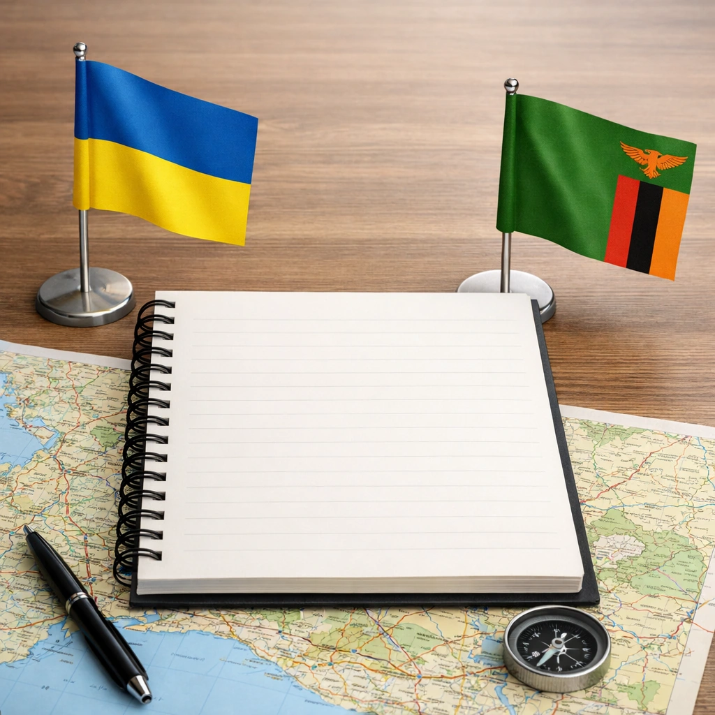 Замбия азаматтарына арналған Украинаға кіру нұсқаулығы 2026